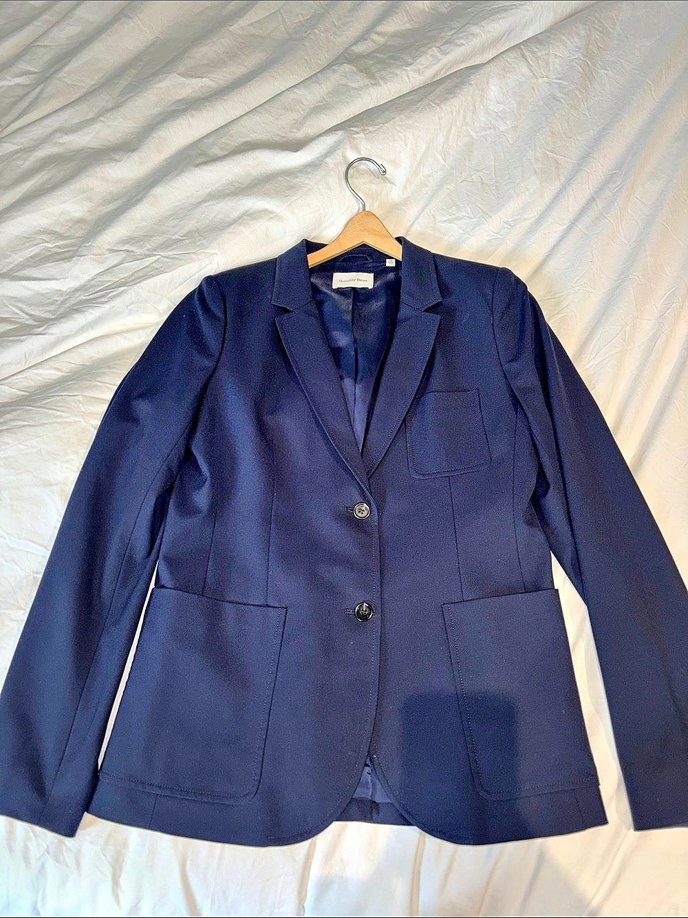 Sunday Best Tailored Blazer in Blue Size 10 Like New